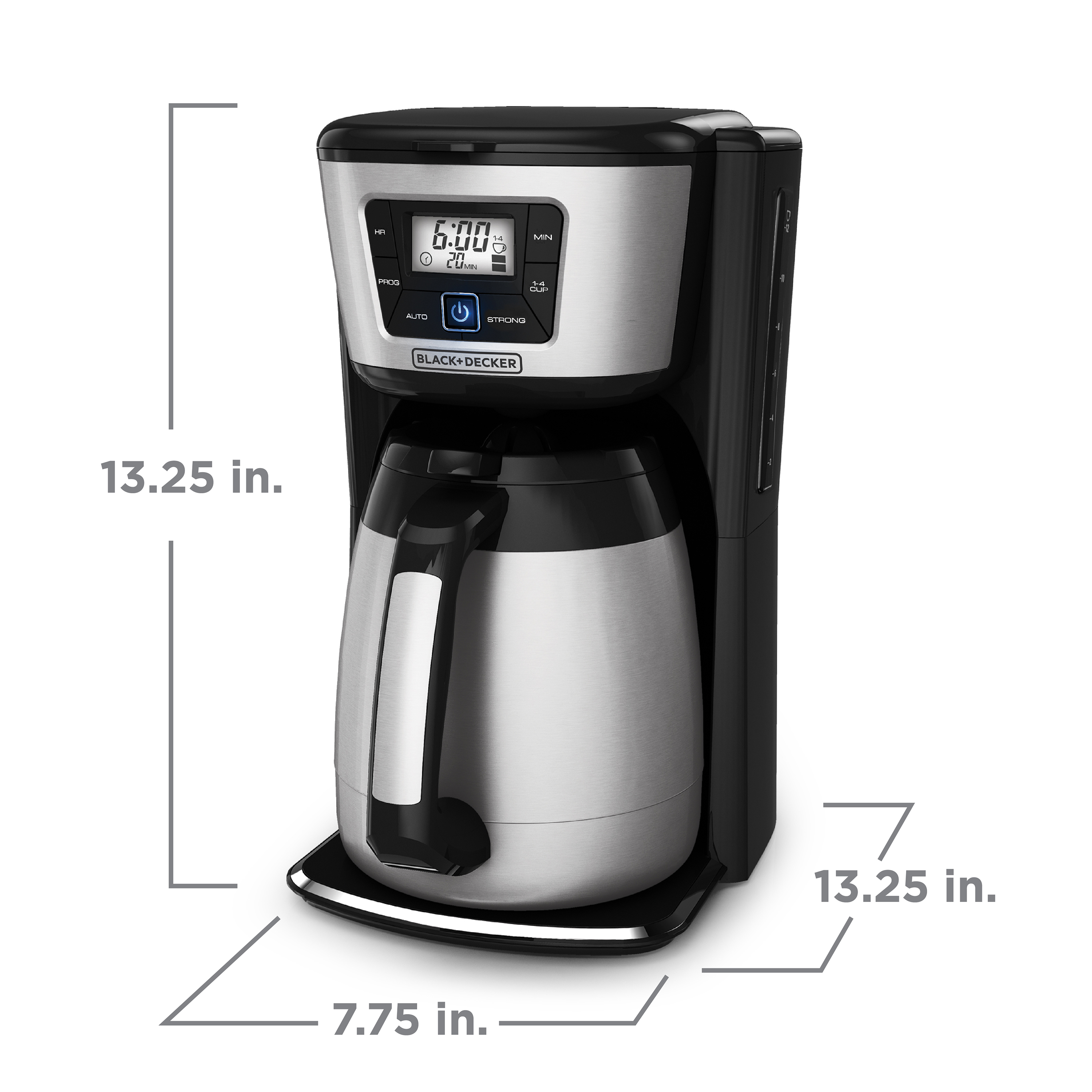 Buy the 12 Cup Thermal Coffeemaker CM2035B BLACK DECKER